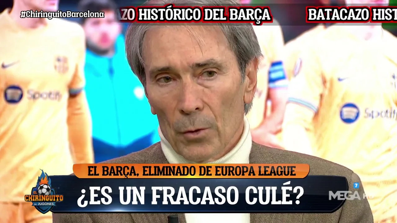 La tranquilidad de Lobo Carrasco en medio de la tormenta La tranquilidad de Lobo Carrasco en medio de la tormenta