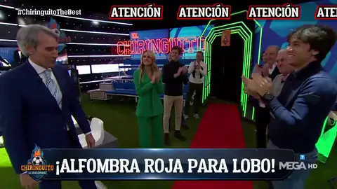El pasillo a Lobo Carrasco tras el The Best de Messi El pasillo a Lobo Carrasco tras el The Best de Messi