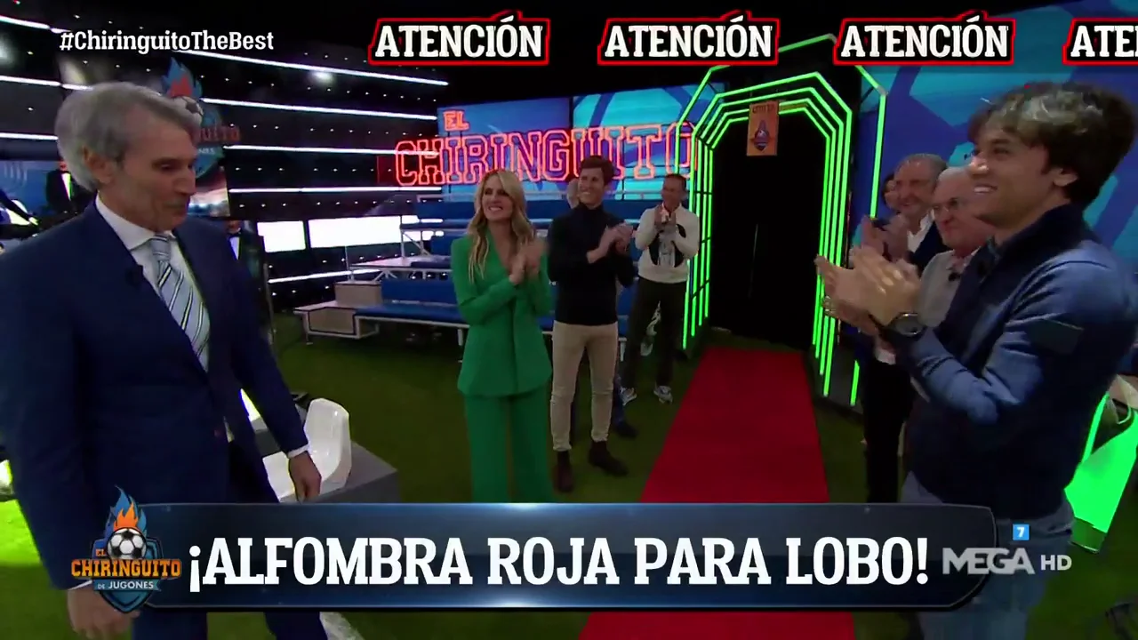El pasillo a Lobo Carrasco tras el The Best de Messi