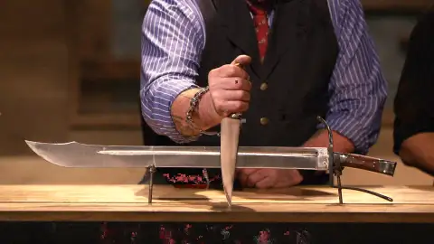 Espada Messer Forjado a fuego