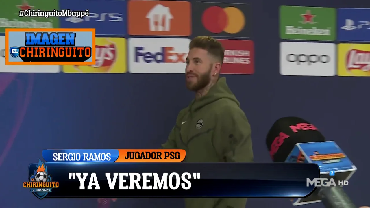 Sergio Ramos, a Diego Plaza