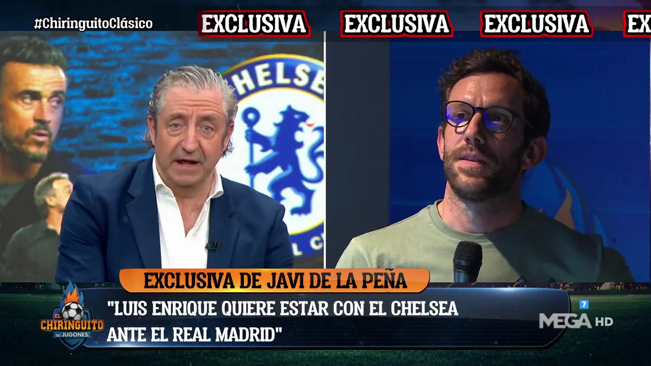 "Luis Enrique quiere estar en el banquillo del Chelsea ante el Real Madrid"