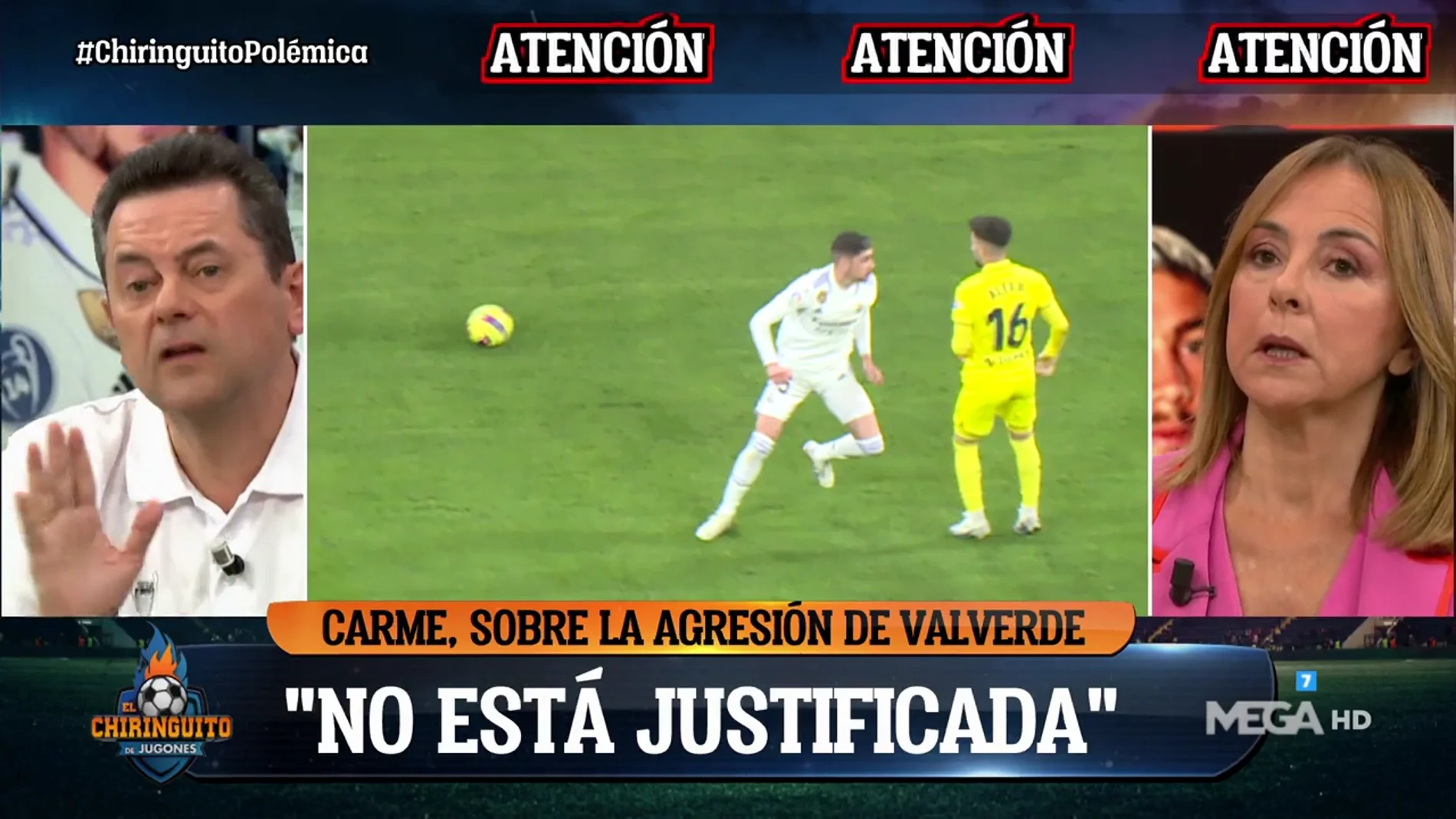 Valverde guarda silencio sobre su agresión