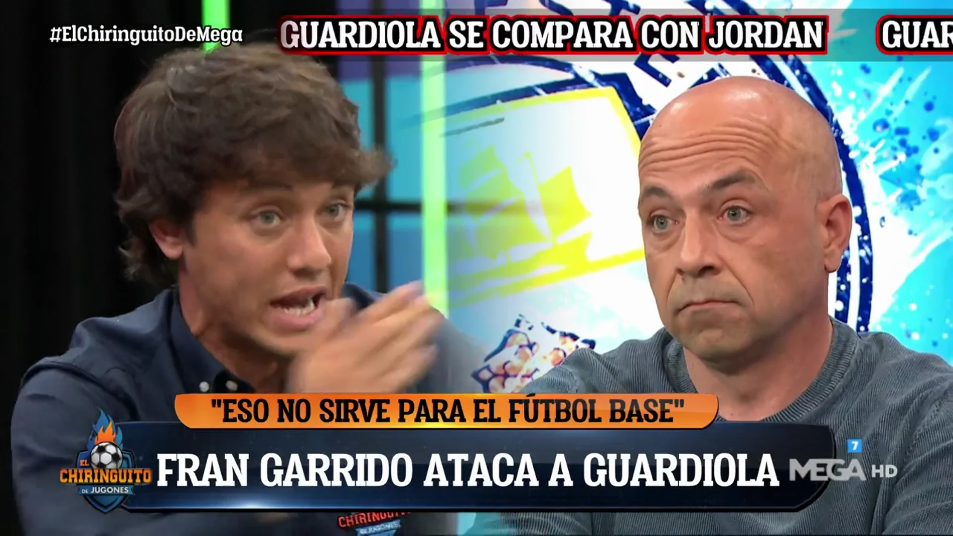 Brutal cara a cara entre Darío Montero y Fran Garrido