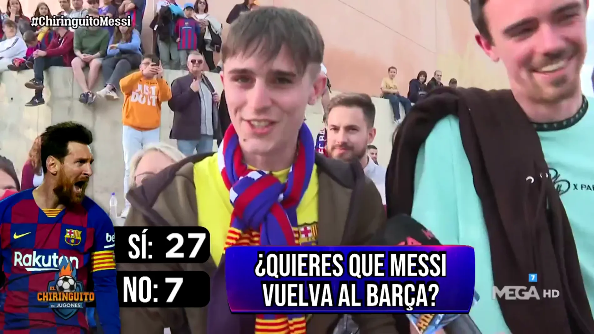 ¿Quieren los culés que vuelva Messi?