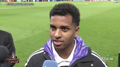 Rodrygo desvela su celebración al estilo CR Rodrygo desvela su celebración al estilo CR