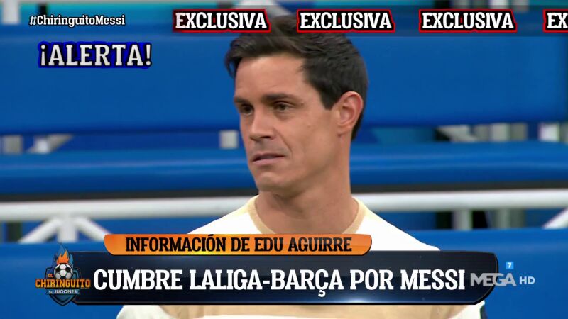 Reunión Barça - LaLiga por Messi