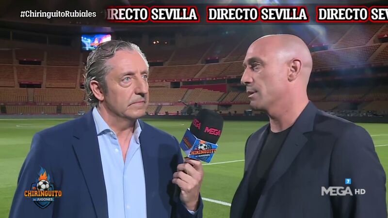 ¿Con quién va Rubiales en la final de Copa del Rey?