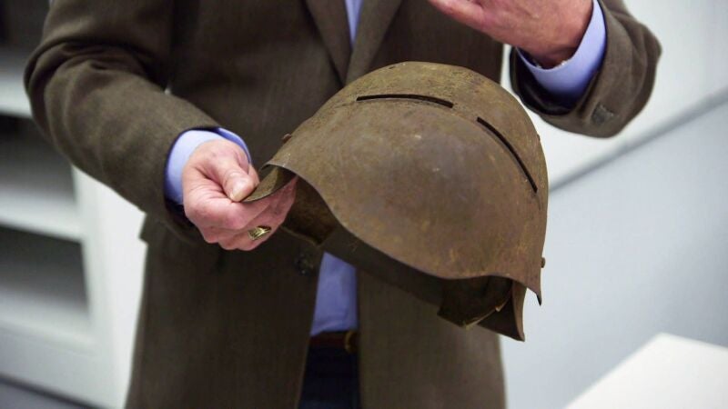 Rick se encapricha por un casco de la Primera Guerra Mundial 