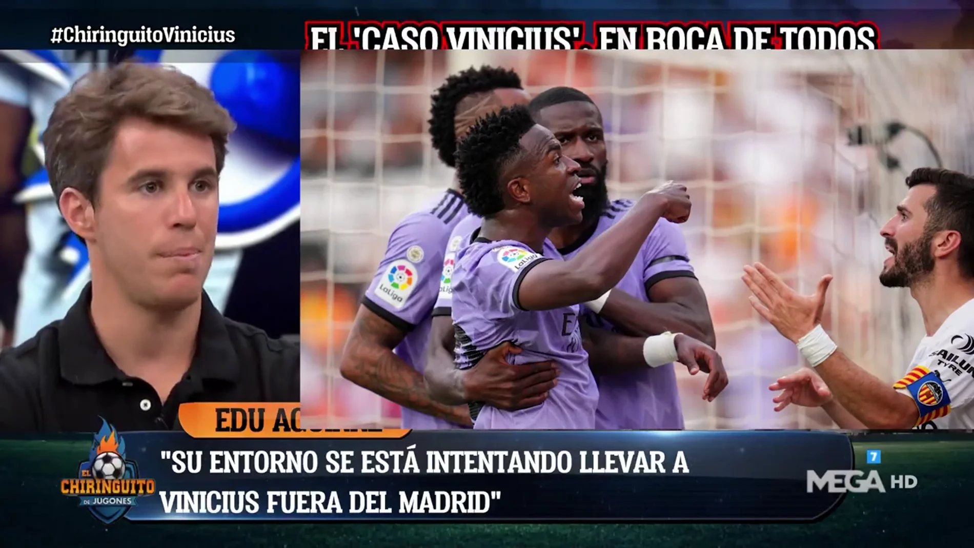 "El entorno de Vinicius está siendo desagradecido con el Madrid"