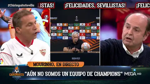 "Yo soy del equipo que entrene Mourinho" "Yo soy del equipo que entrene Mourinho"