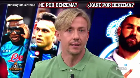 "Lo más parecido a Benzema es Harry Kane" "Lo más parecido a Benzema es Harry Kane"