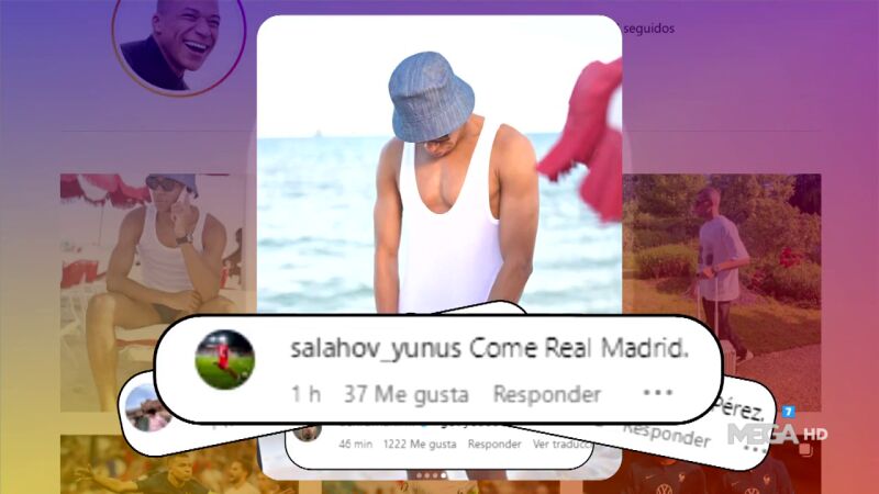 Los guiños de Mbappé en su nueva publicación