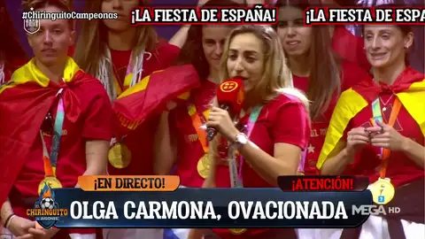 El discurso más emotivo de Olga Carmona El discurso más emotivo de Olga Carmona