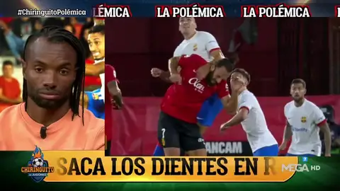 "Esta jugada no puede ser roja, pero si Muriqi sangra lo expulsa" "Esta jugada no puede ser roja, pero si Muriqi sangra lo expulsa"