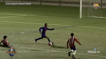Lamine Yamal, una perla desde joven