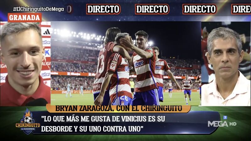 Bryan Zaragoza cuenta su anécdota en el campo con Araujo