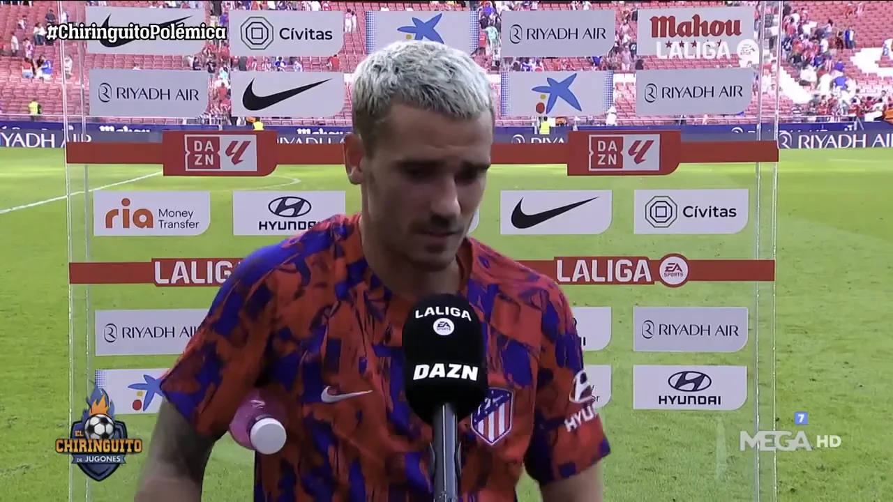 El Atleti gana con rajada incluida de Griezmann