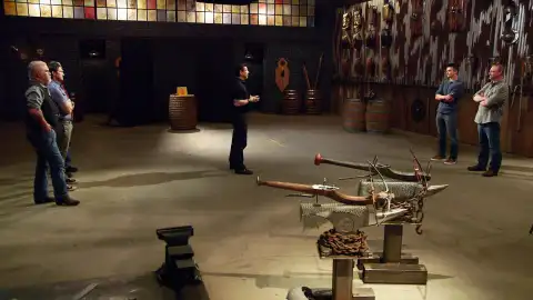 Los armeros deben reproducir una ballesta pedrera del siglo XIV Los armeros deben reproducir una ballesta pedrera del siglo XIV