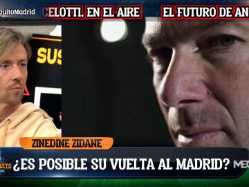 Guti quiere de vuelta a Zidane en el Real Madrid si se va Ancelotti