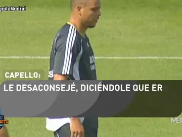 Fabio Capello: &quot;Ronaldo fue el que me creó más problemas en el Real Madrid&quot;