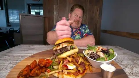 Reto menú hamburguesa Crónicas carnívoras