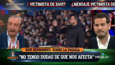 Josep Pedrerol: "Xavi crea la presión él mismo hablando de 'excelencia'" Josep Pedrerol: "Xavi crea la presión él mismo hablando de 'excelencia'"