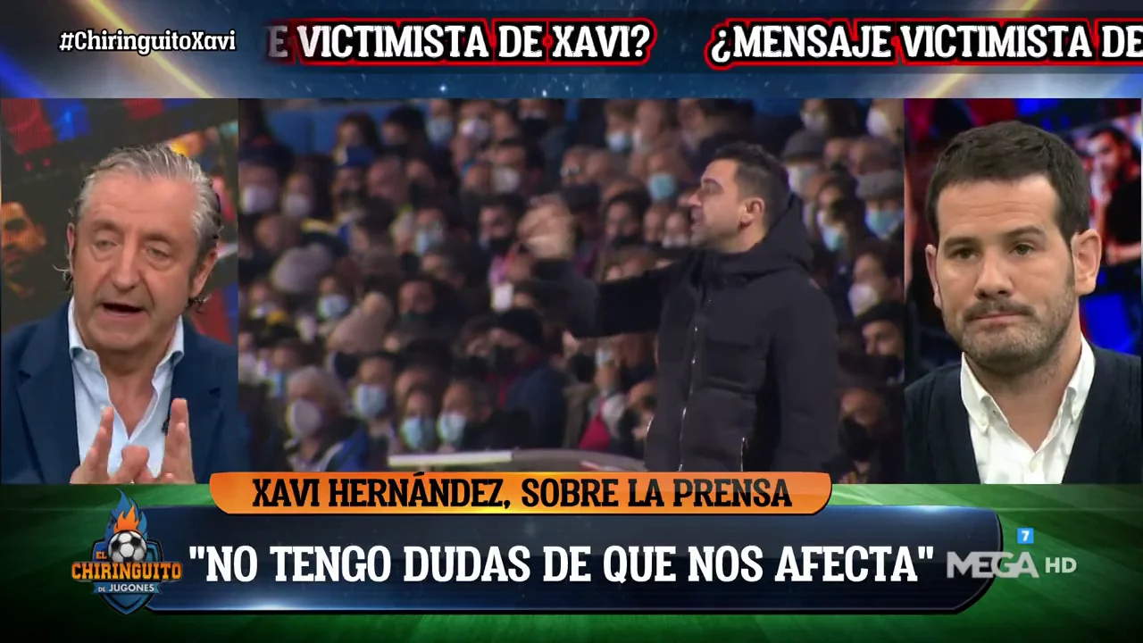 Josep Pedrerol: "Xavi crea la presi&oacute;n &eacute;l mismo hablando de 'excelencia'"