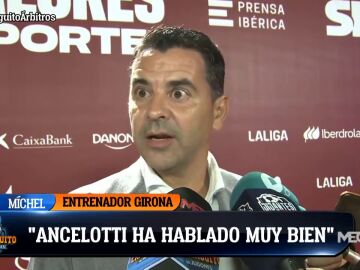 Míchel: "Es de agradecer que Ancelotti se involucre tanto con los entrenadores"