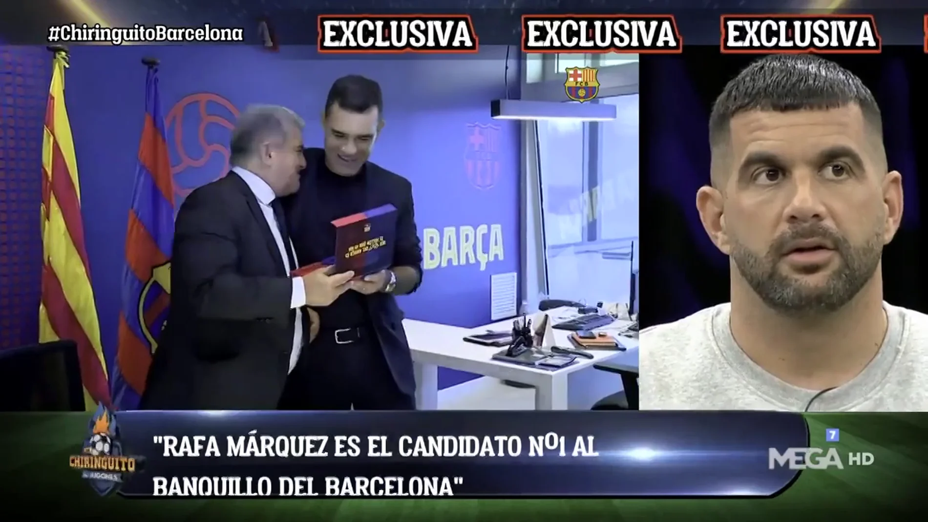 José Álvarez: "Rafa Márquez es el plan B del Barça"
