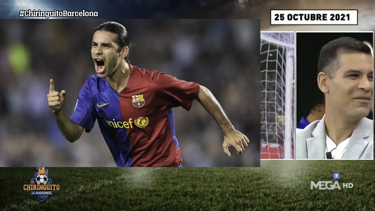Rafa M&aacute;rquez: "Cuando entras en una instituci&oacute;n como el Bar&ccedil;a te enamoras"