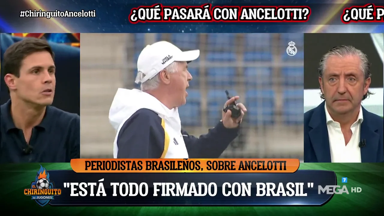 Josep Pedrerol deja boquiabiertos a todos con estas palabras sobre Ancelotti Josep Pedrerol deja boquiabiertos a todos con estas palabras sobre Ancelotti