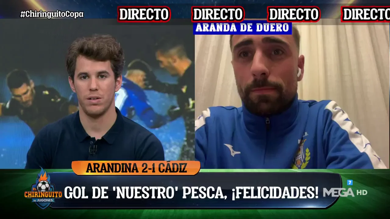 El goleador de la Arandina habla sobre la pol&eacute;mica