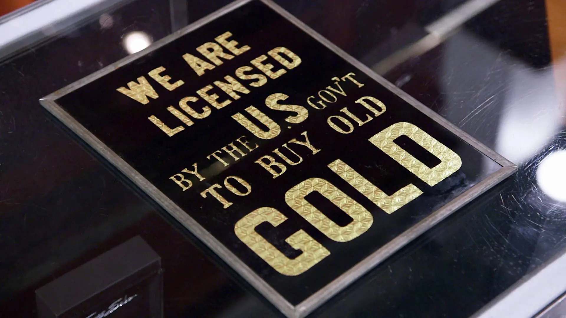 Esta licencia para comprar oro es una pieza única que se podría vender por 12.000 dólares Esta licencia para comprar oro es una pieza única que se podría vender por 12.000 dólares