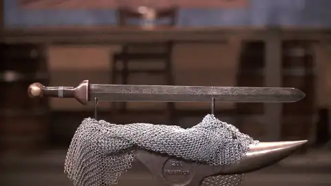 Espada Spatha Forjado a fuego