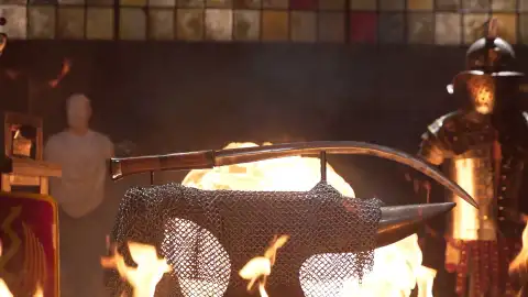 Una espada de la región de Dalmacia Forjado a fuego