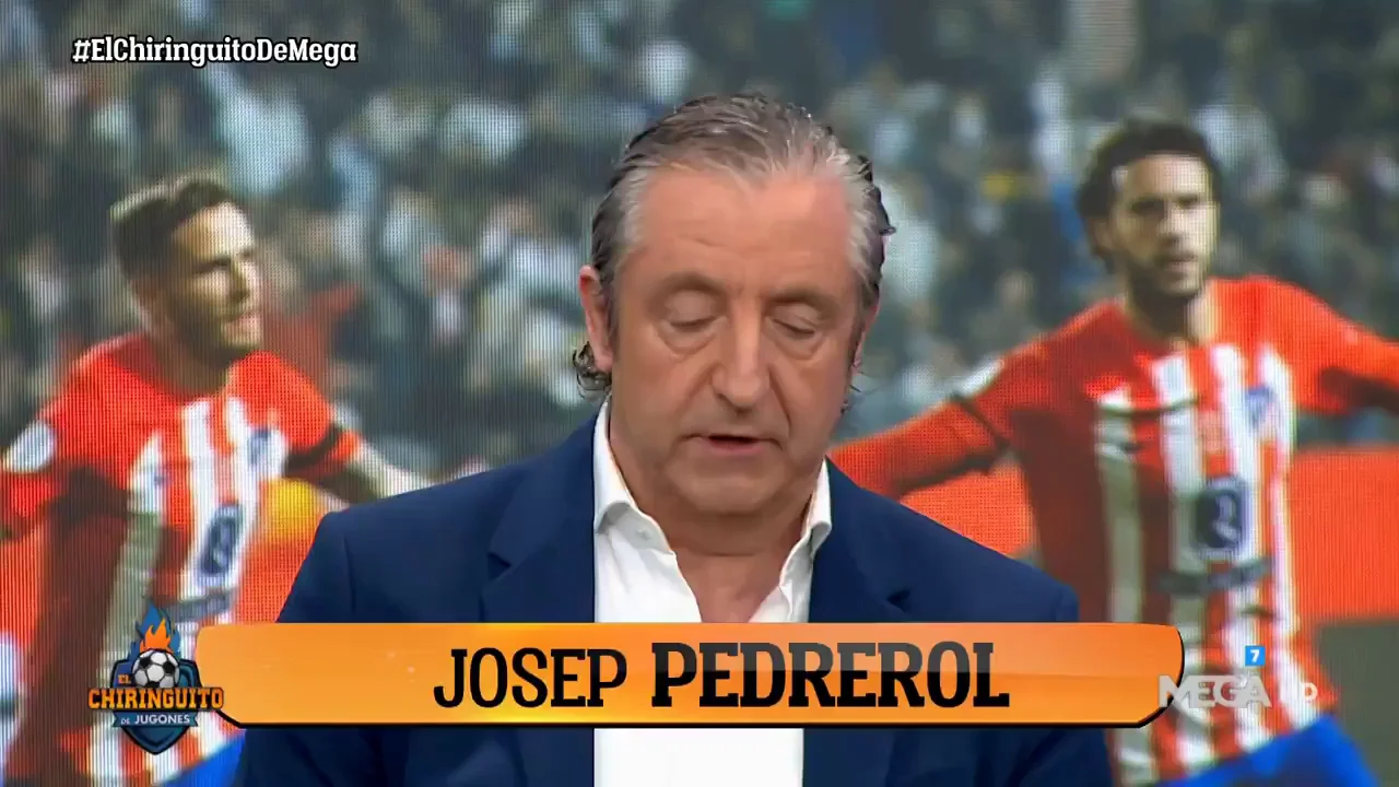 Josep Pedrerol muy cr&iacute;tico con el Atl&eacute;tico de Madrid