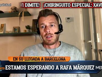 "Enhorabuena madridistas, habéis conseguido que Xavi dimita"