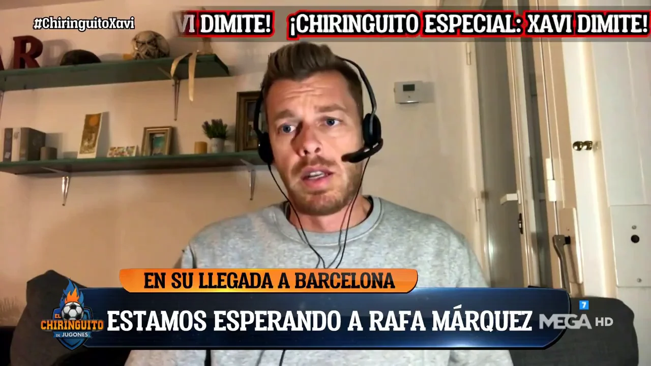 "Enhorabuena madridistas, hab&eacute;is conseguido que Xavi dimita"