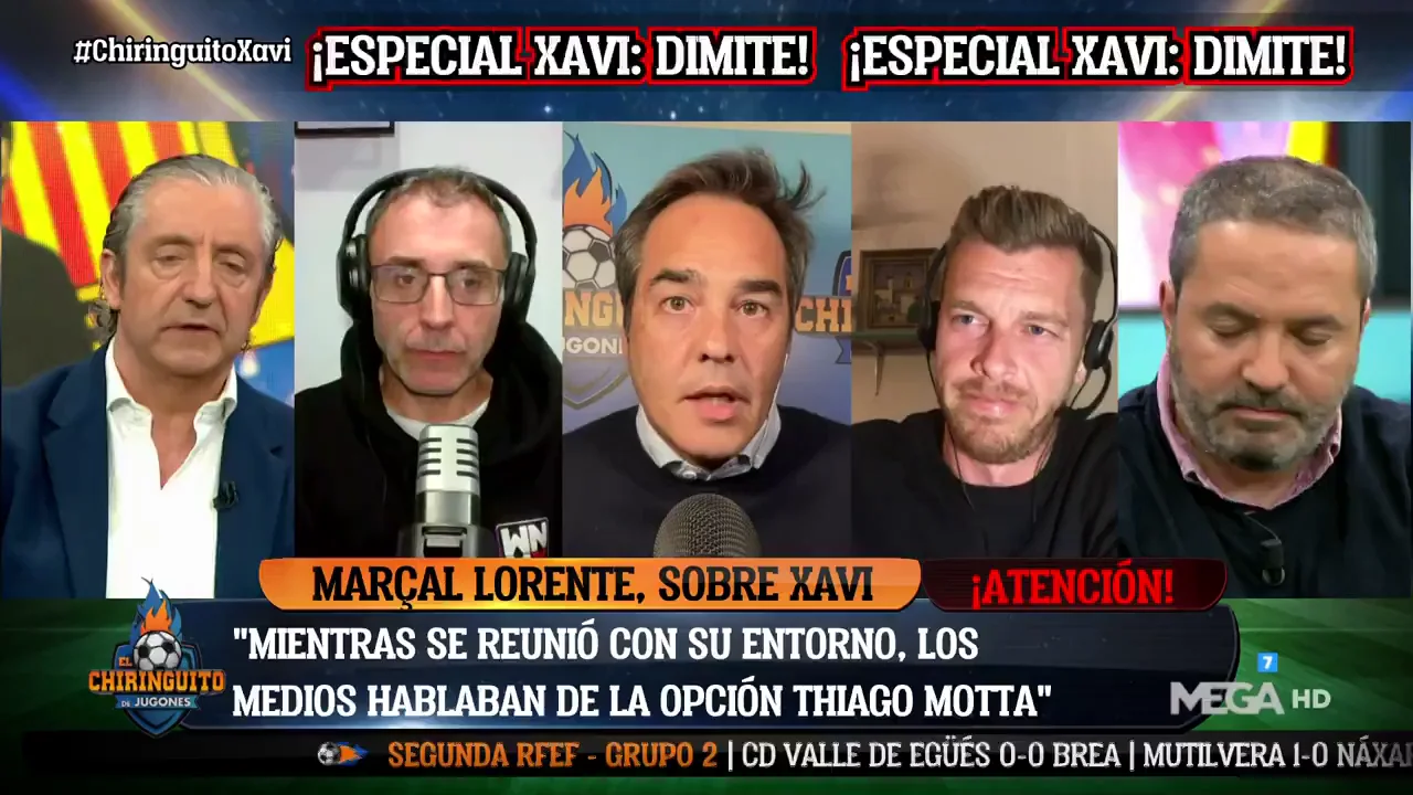 Pedrerol: "Laporta no puede echar a Xavi"