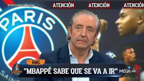 "Mbappé sabe que se va a ir" "Mbappé sabe que se va a ir"