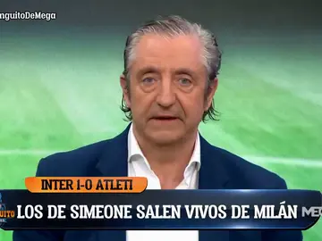 El arrebato más culé de Josep Pedrerol en la previa contra el Nápoles El arrebato más culé de Josep Pedrerol en la previa contra el Nápoles
