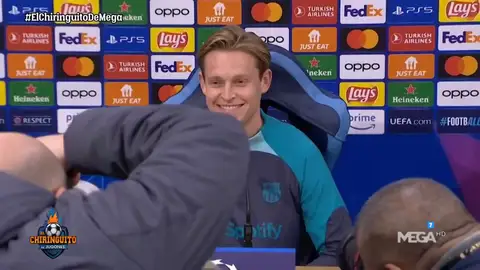 La rueda de prensa más salvaje de Frenkie de Jong La rueda de prensa más salvaje de Frenkie de Jong