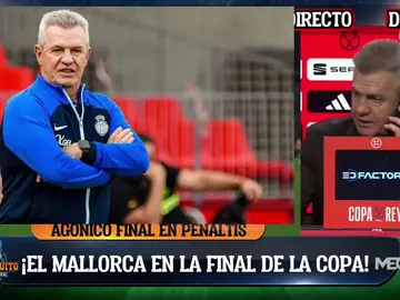 La surrealista rueda de prensa de Aguirre tras clasificarse a la final de Copa La surrealista rueda de prensa de Aguirre tras clasificarse a la final de Copa