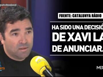 "¿La continuidad de Xavi? Si ganamos LaLiga... hablaremos"