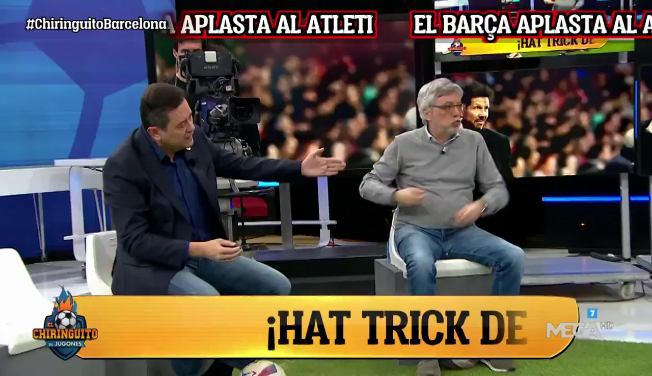 Roncero: "Al Atleti no le motiva nada ganar al Barça"