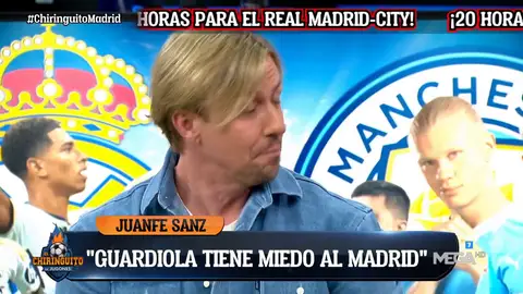 "Guardiola no es sincero" "Guardiola no es sincero"