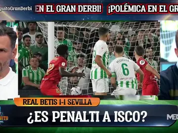 "El Betis ha jugado como un grande y el Sevilla se conforma con un empate" "El Betis ha jugado como un grande y el Sevilla se conforma con un empate"