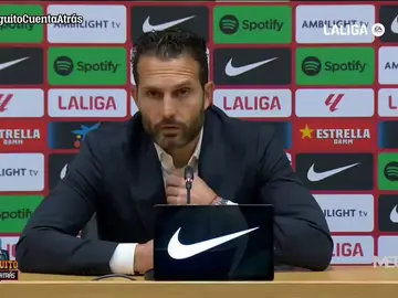 Baraja: "No es que pueda haber fuera de juego, es que lo hay" Baraja: "No es que pueda haber fuera de juego, es que lo hay"