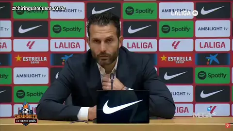 Baraja: "No es que pueda haber fuera de juego, es que lo hay" Baraja: "No es que pueda haber fuera de juego, es que lo hay"